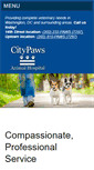 Mobile Screenshot of citypawsanimalhospital.com